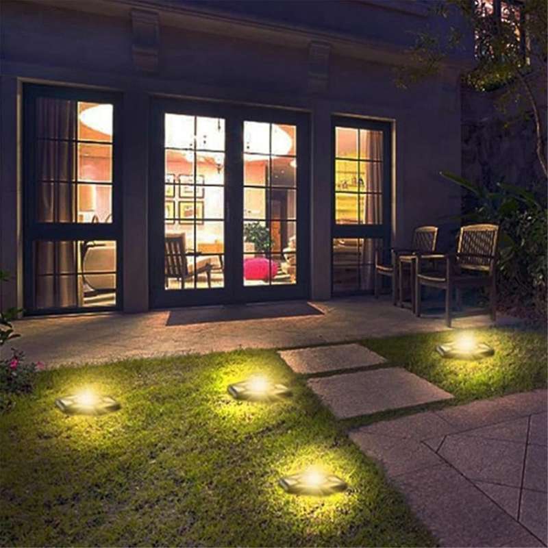 Ground Lights Outdoor Source Automatic Induction-Outdoor Lights Garden Lights for Pathways Garden Pa