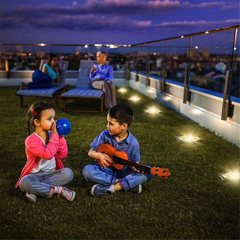 Ground Lights Outdoor Source Automatic Induction-Outdoor Lights Garden Lights for Pathways Garden Pa
