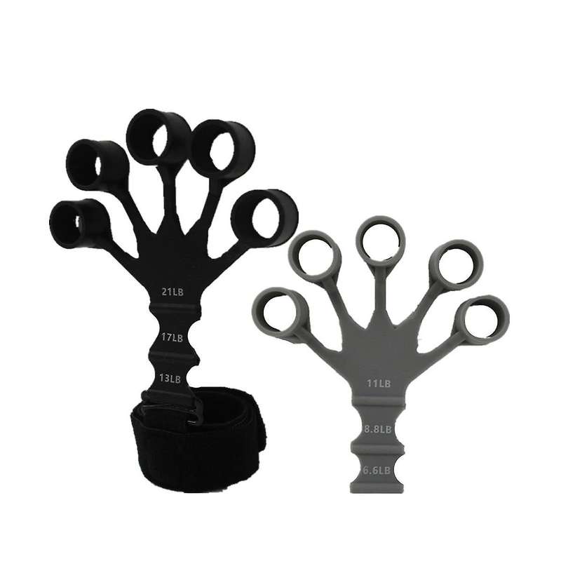Gripster,grip Strength Trainer,finger Strengthener,6 Adjustable Finger Flexion Extension Training 2