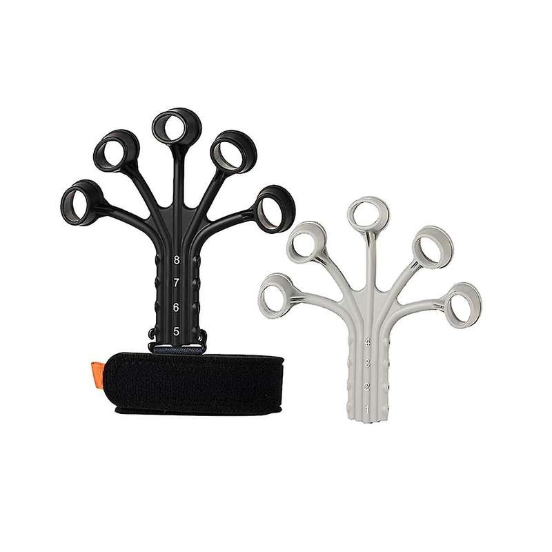 Gripster,grip Strength Trainer,finger Strengthener,8 Resistant Level Adjustable Finger Flexion Exte