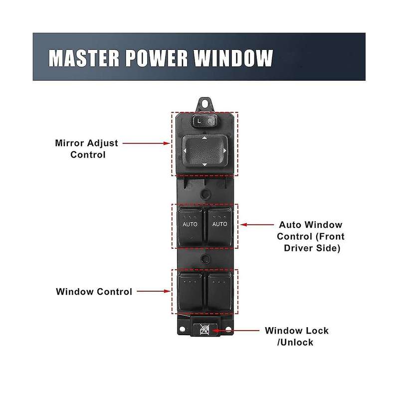 Gs3l-66-350 Power Master Window Switch Window Lift Control Switch for Cx7 2007-2012