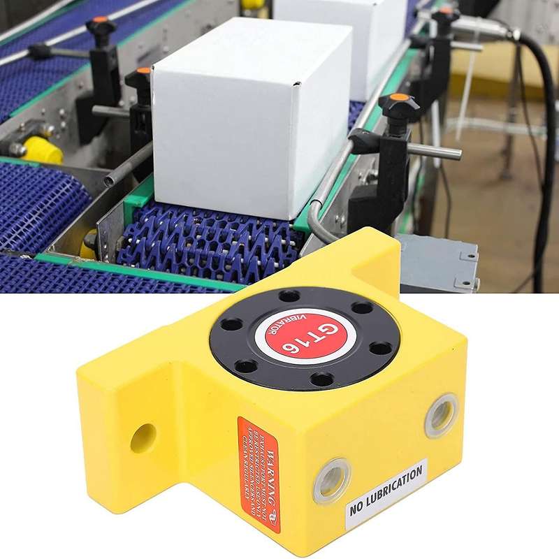 GT16 Pneumatic High Frequency Turbine Vibrator Gt16 0.2-0.6 Mpa -5-60 Celsius 130-11150N