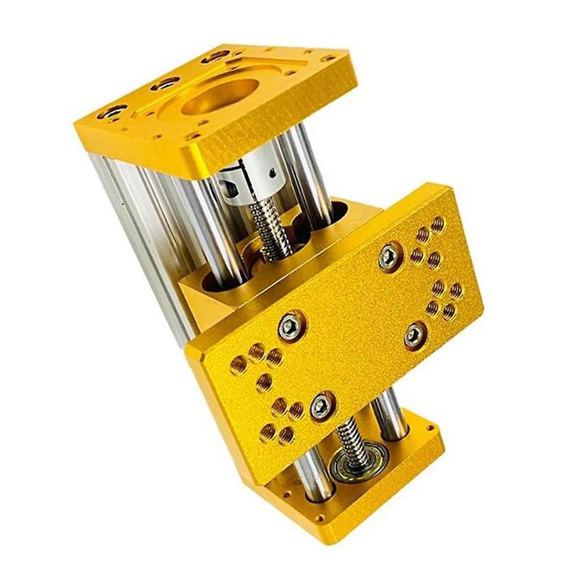 GTBL CNC Aluminum Sliding Table Apply Nema17/23 42BYG/57 Stepper Apply 65mm Spindle Fixture Engravin