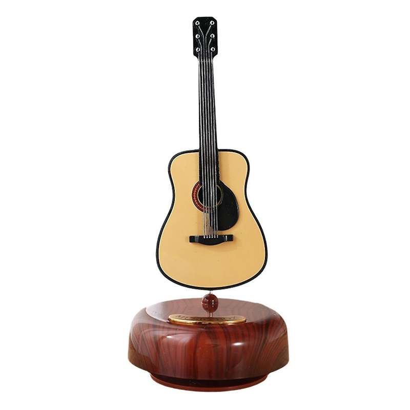 Guitar Classical Instruments Pipa Music Box Home Wine Cabinet Decorations Violin Guitar Octave Box H