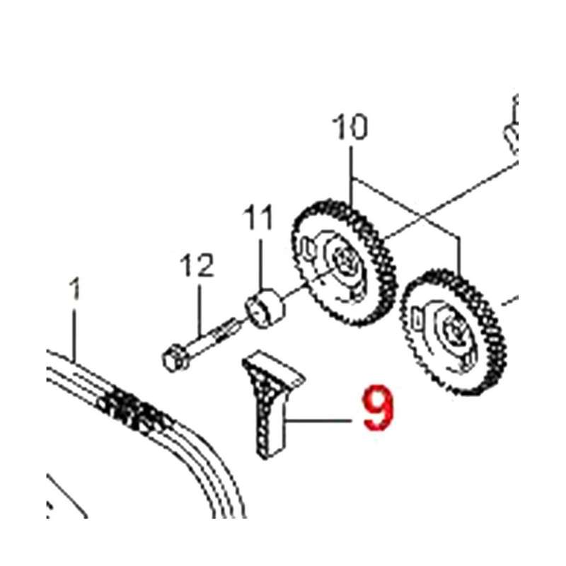Guide Upr Rail Assy for Actyon 6650500516