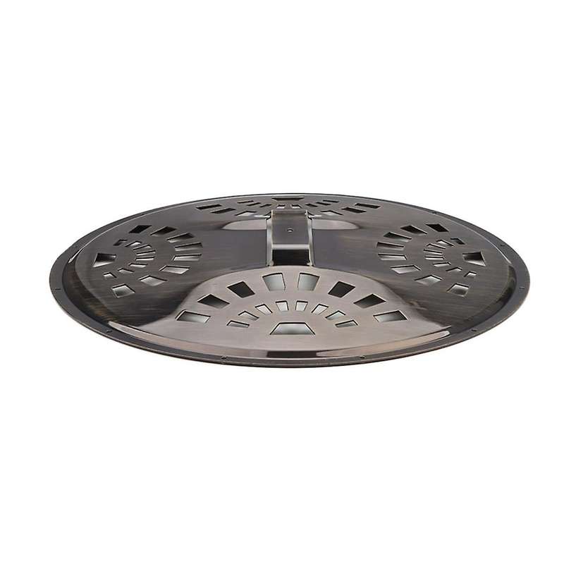Guitar Cover Plate for Dobro Resonator Guitar Replacement Parts with Bronze Doumbek Darbuka Drum