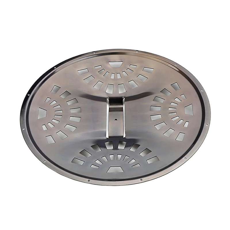 Guitar Cover Plate for Dobro Resonator Guitar Replacement Parts with Bronze Doumbek Darbuka Drum