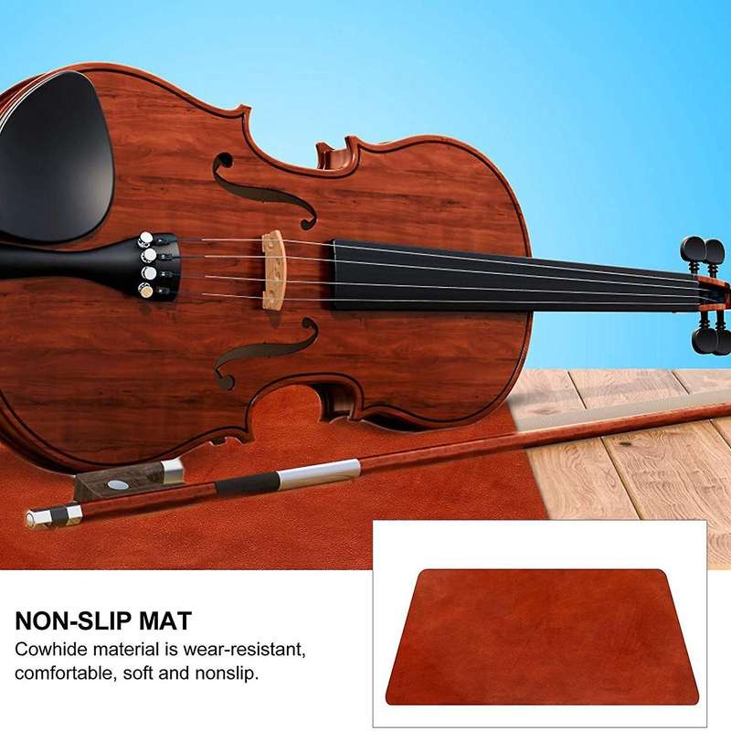 Guitar Non-Slip Pad Leg Cloth Erhu Pipa , Medium and Small Liuqin Yueqin Musical Instrument Pad Pia