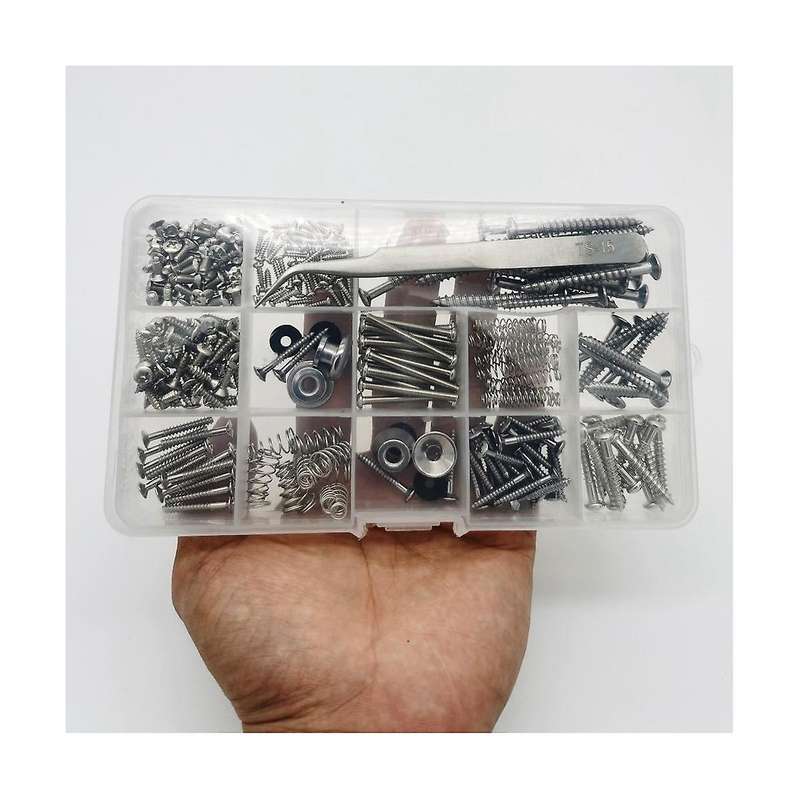 Guitar Repair Screws 9-piece Set Guitar Accessories Strap Buckle Set Pianist Tools