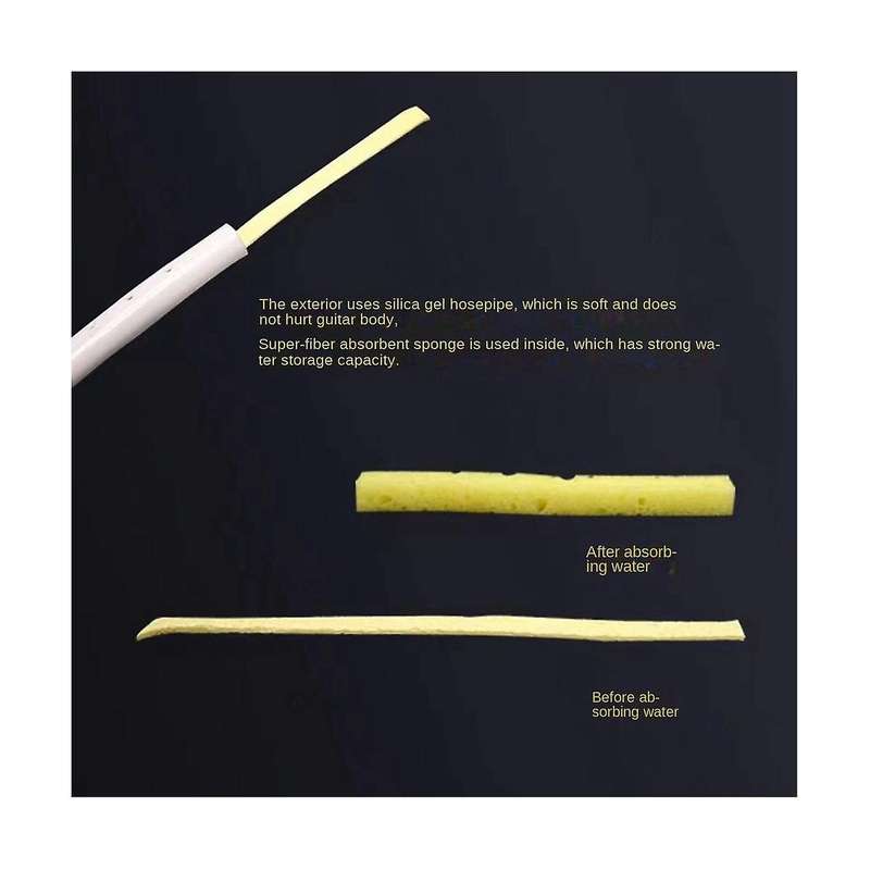 Guzheng Humidifier Guzheng Sound Hole Humidifier to Prevent Cracking Fret Ends Top Guzheng Moisture