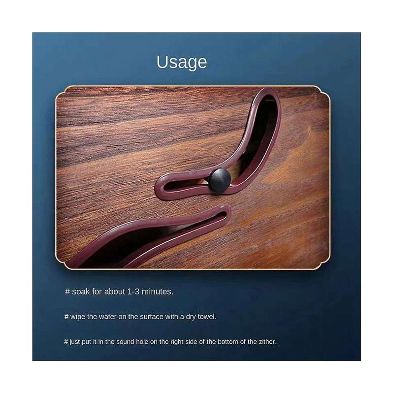 Guzheng Humidifier Guzheng Sound Hole Humidifier to Prevent Cracking Fret Ends Top Guzheng Moisture
