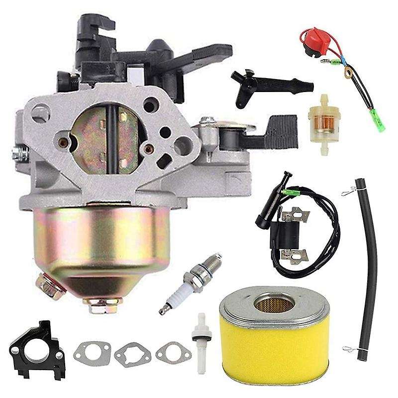 GX390 Carburetor Ignition Coil Filter Kit for Replacement GX340 GX360 GX390 11HP 13HP Engine Generat