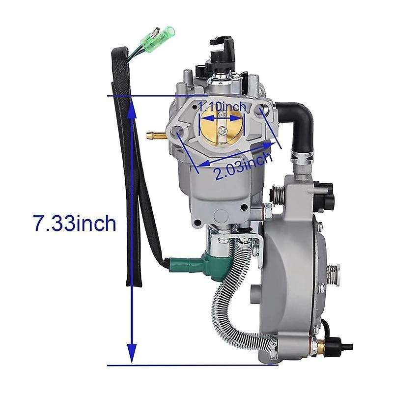 GX390 188F Fuel Carburetor LPG&CNG Conversion Kit for GX340 GX420 for 7000 8500 8750 9000 Generator