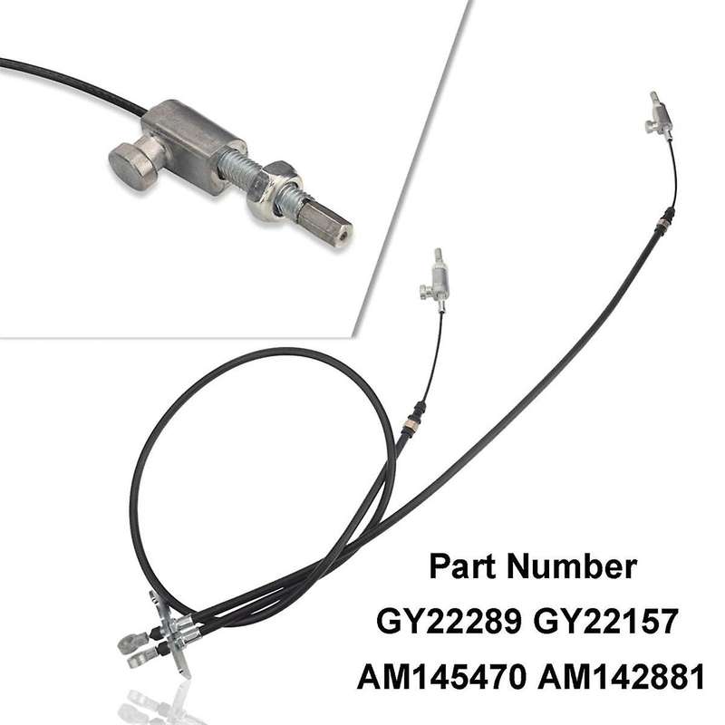 GY22289 Mower Deck Lift Cable for Z235 Z255 Eztrak Series Lawn Mowers, Replace GY22157 AM145470 AM1