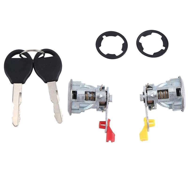 H06003J125 Car Door Lock Cylinder Device Car Door Lock Cylinder Kit for Altima Frontier 1998-2014 H0