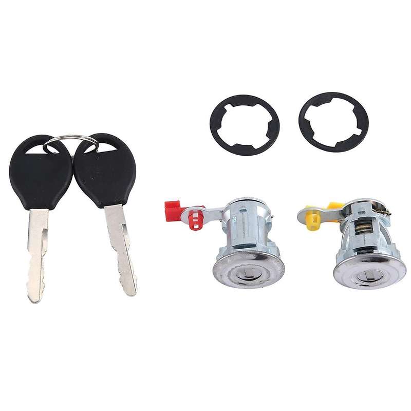 H06003J125 Car Door Lock Cylinder Device Car Door Lock Cylinder Kit for Altima Frontier 1998-2014 H0
