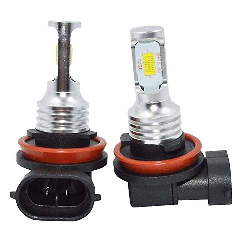 H11 LED Fog Light Bulb Version 3570 CSP-Chips H8 H9 LED Fog Lamp Bulbs White 6000K Use for Fog Light