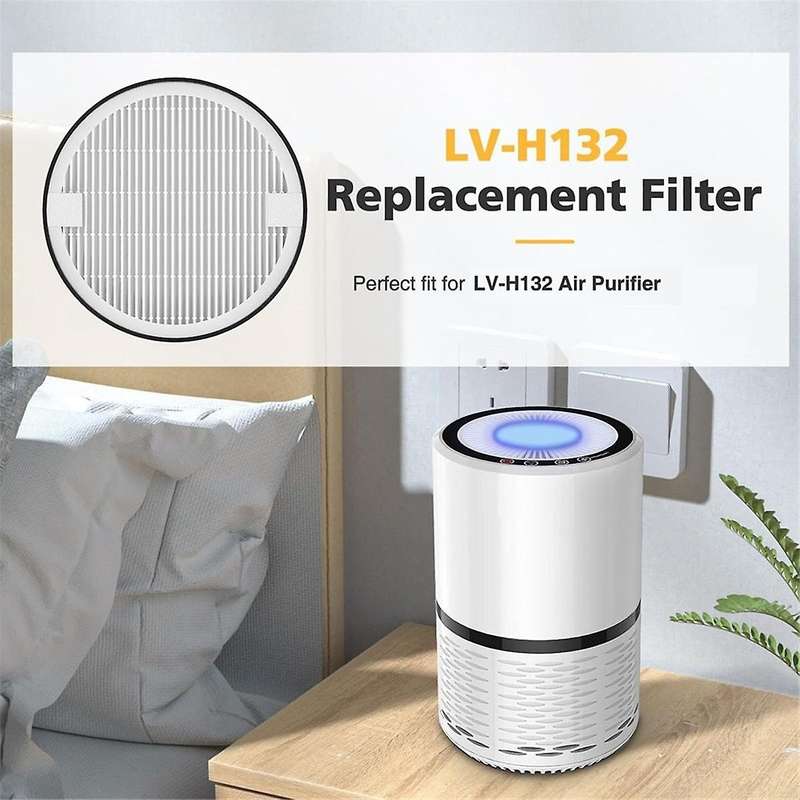-H132 Replacement Filter for -H132 Air Puri-Fier Replacement Filter, 3-In-1 H13 True HEPA Filter