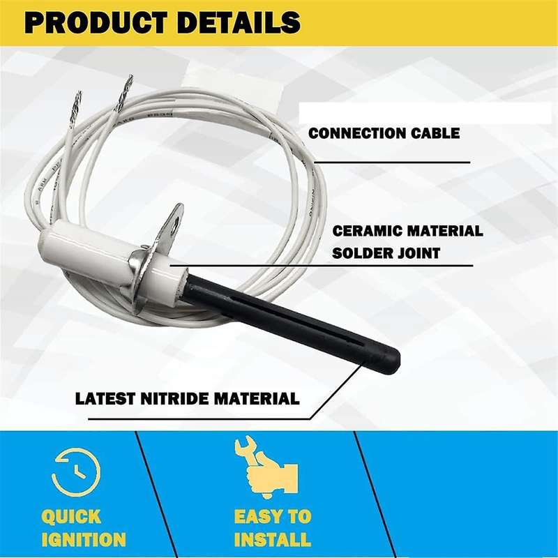 H150 Universal Silicon Nitride Hot Rod Accessories for Gas-Fired Forced-Air Furnaces, Water Heater a
