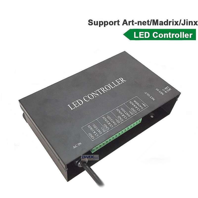 H802RA 4 Ports (4096 Pixels) Artnet Controller Artnet Controller WS2801 WS2811 Artnet Madrix Pixel