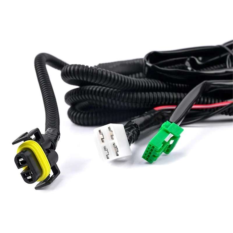 H8 H11 LED Fog Lights Indicator Switch & Relay Wiring Harness Kits 40A for BRZ Forester Crosstrek