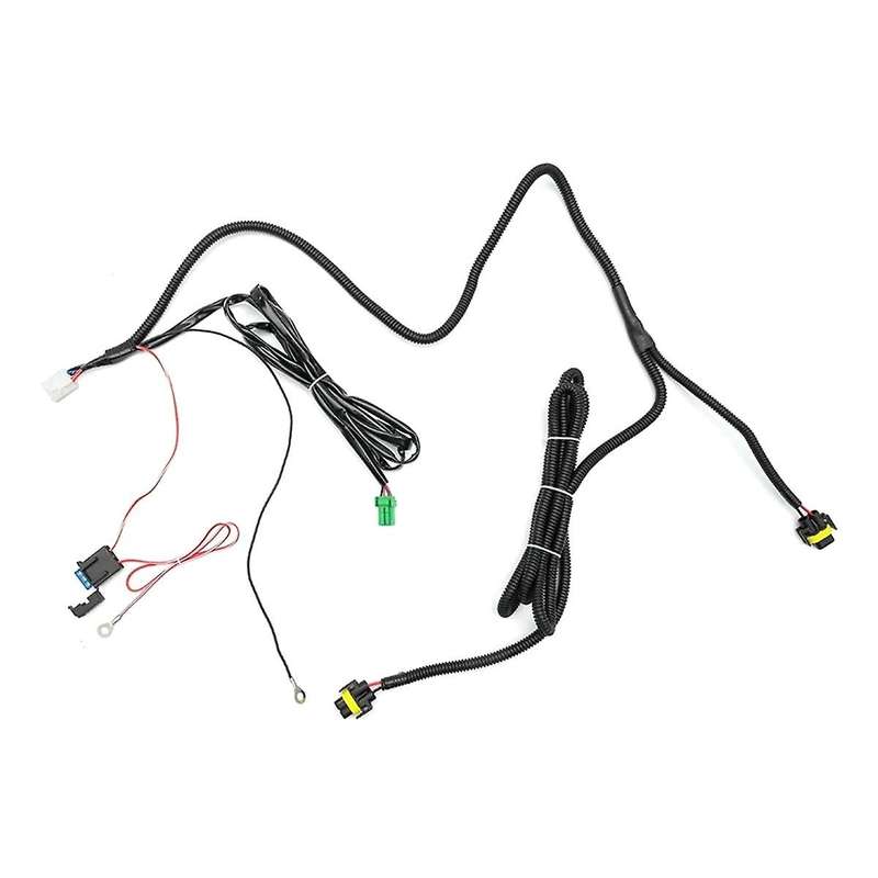 H8 H11 LED Fog Lights Indicator Switch & Relay Wiring Harness Kits 40A for BRZ Forester Crosstrek