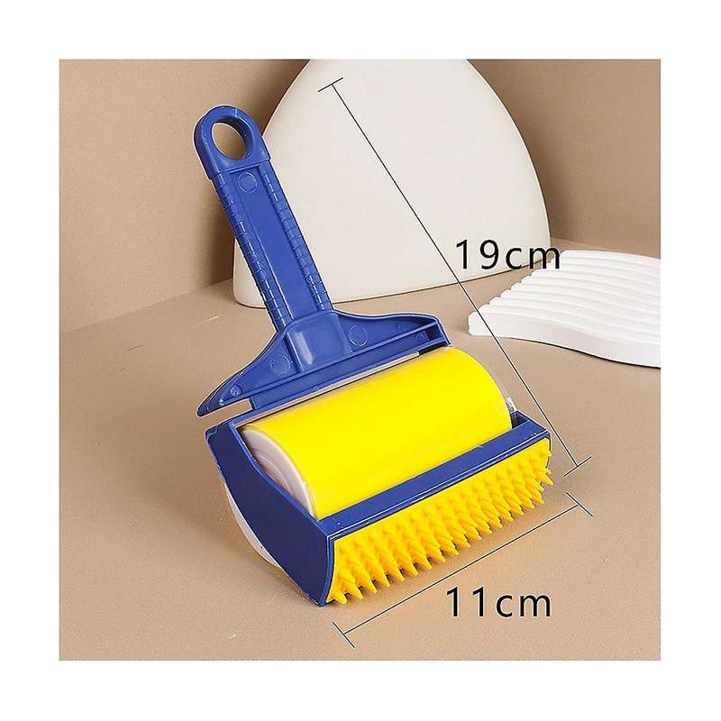 Hair Sticker Multipurpose Dust Remover Roller Brush Clothes Sticker Brush Reusable Sticky for Pet H