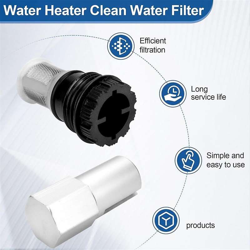 H98-510-S Water Heater Filter & Tool for Water Heater Water Filter Removal Tool Part