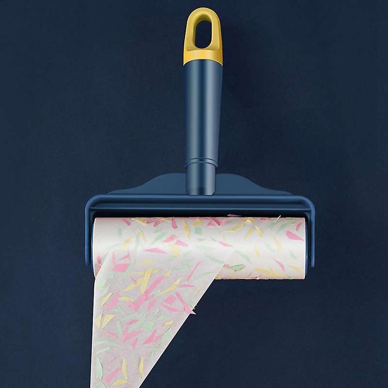 Hair Sticking Device Roller Tearable Roll Paper Hair Remover Can Carry Hair Sticking Bristles Artifa
