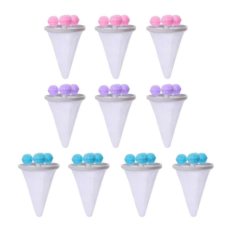 Hair Filter Bag Lint Catcher for Washing Machine Pet Reusable Washing Hair Catcher 10Pc