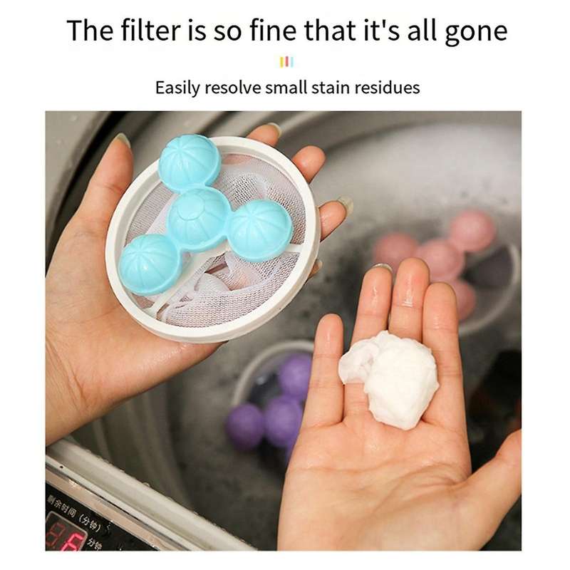Hair Filter Bag Lint Catcher for Washing Machine Pet Reusable Washing Hair Catcher 10Pc