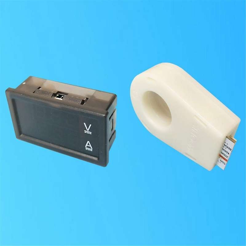 Hall Ammeter Voltmeter Dc 0-300v 400a Battery Monitor Led Digital Current Voltage Meter 12v 24v 36v