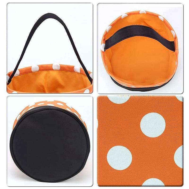 Halloween Bag for Kids Halloween Candy Basket Bag Gift Halloween Party Favor Bags Children Buckets