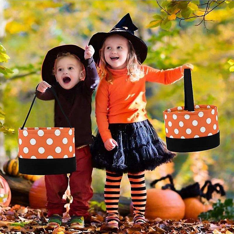 Halloween Bag for Kids Halloween Candy Basket Bag Gift Halloween Party Favor Bags Children Buckets