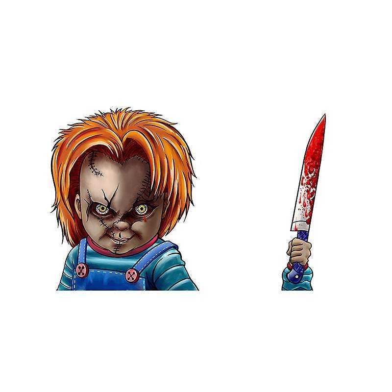 Halloween Horror Car Rear Window Wiper Sticker Waving Wiper Decals for Car Rear Windshield Wiper Sti