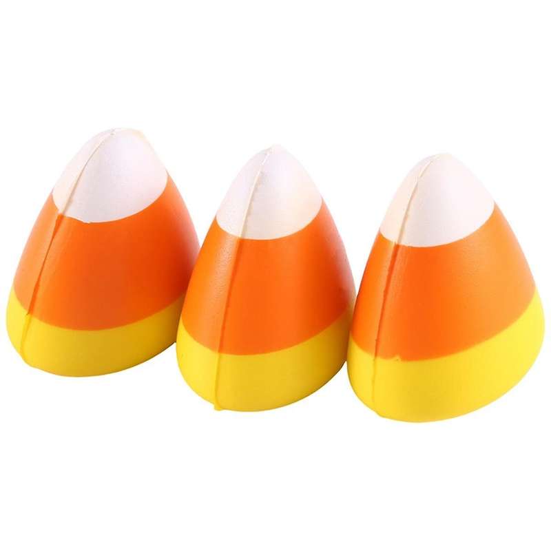 Halloween Party Candy Stress Ball Foam Stress Reliever Toys Party Atmosphere Arrangement Decoration