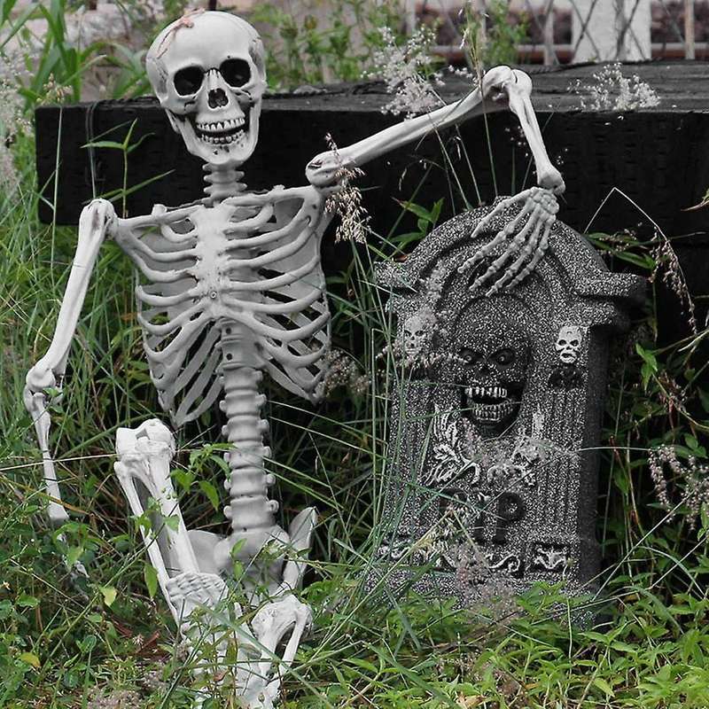 Halloween Party Bar Haunted House Props Durable Simulation Humans Skeleton Ornament Interesting Orna