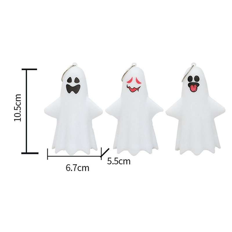 Halloween Night Ghost Lamps for Layout Holiday Decor Table Lights Indoor LED Decor Lamp Desktop Prop