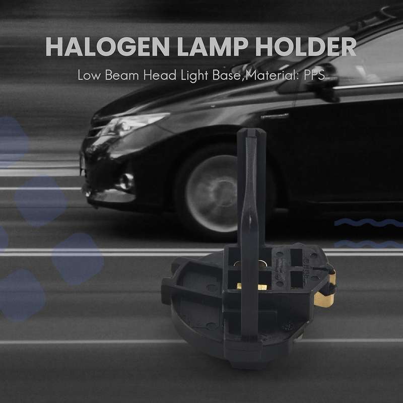 Halogen Lamp Holder Low Beam Head Light Base for Golf 6 MK6 7 MK7 for R 5K0941109