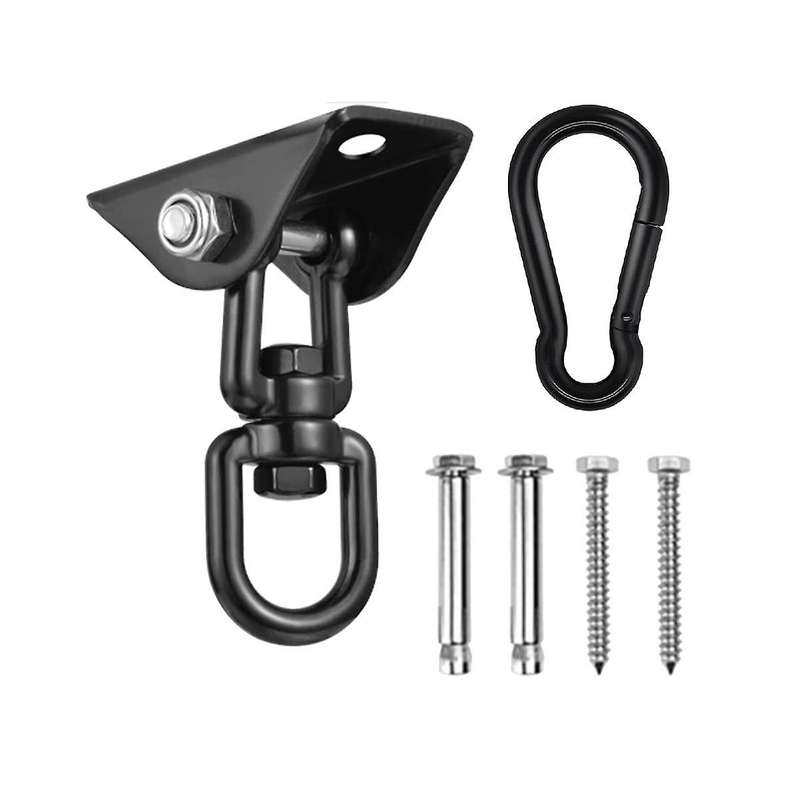 Hammock Hanging Kit,heavy Duty Hanging Chair 360 Rotate Hanging Swing Hooks for Yoga ,chair ,tree