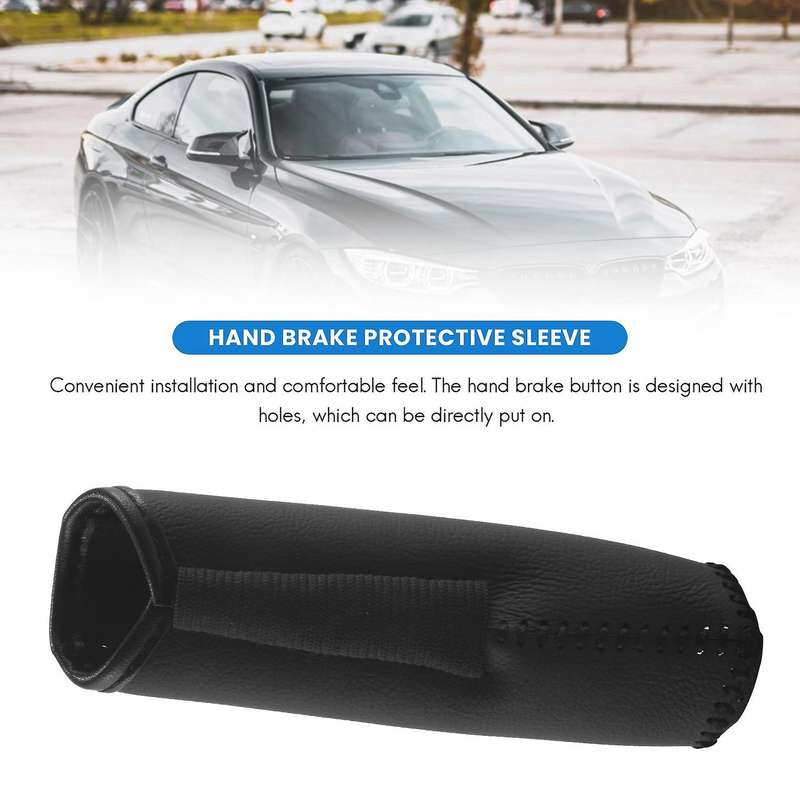 Hand Brake Cover Compatible Honda / Accord / Civic 8, Black + black line