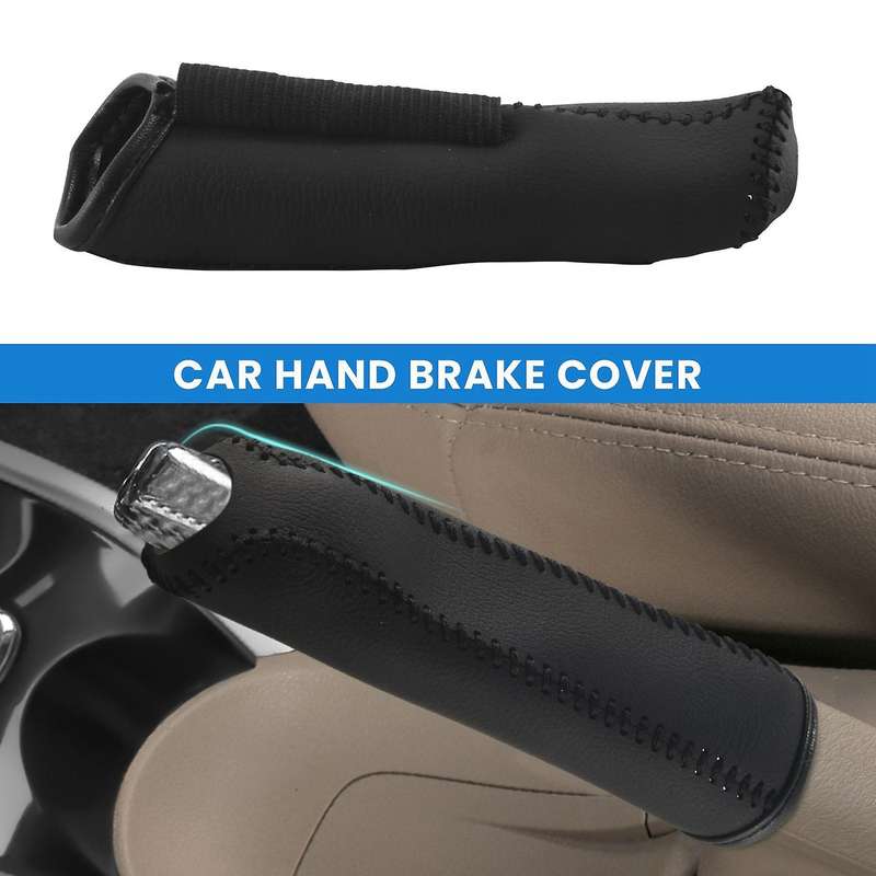 Hand Brake Cover Compatible Honda / Accord / Civic 8, Black + black line