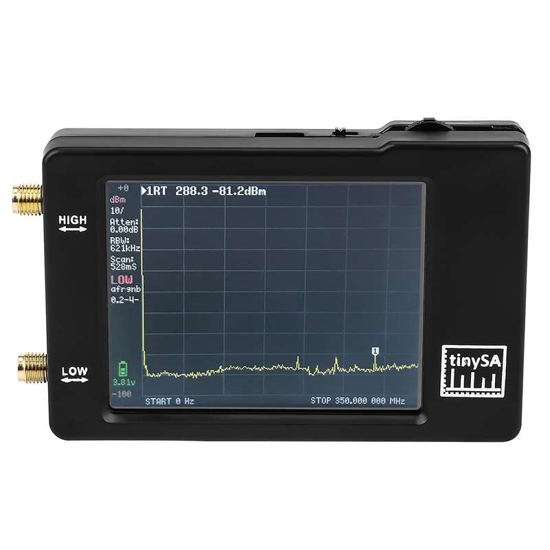 Hand Held Tiny Spectrum Analyzer 2.8Inch Display with Battery,Antenna Analyzer