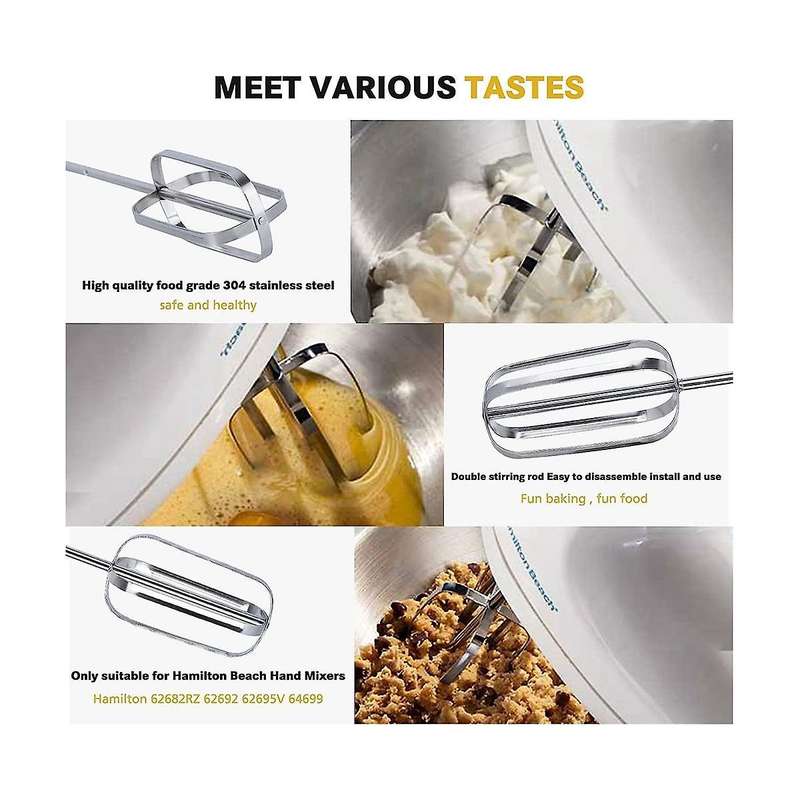 Hand Mixer Beaters for -Lton 62682RZ 62692 62695V 64699, Mixer Parts Replacement, Hand Mixer Electri