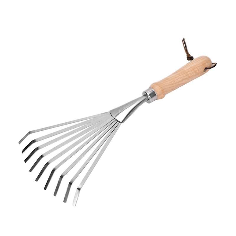 Hand Rake, Garden Hand Rake Soil Cultivator, Small Leaf Rake Suitable for Gardening, Garden Cleaning