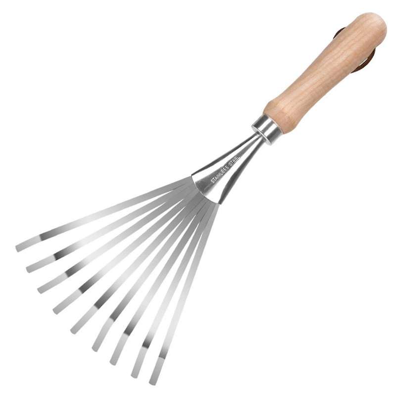 Hand Rake, Garden Hand Rake Soil Cultivator, Small Leaf Rake Suitable for Gardening, Garden Cleaning