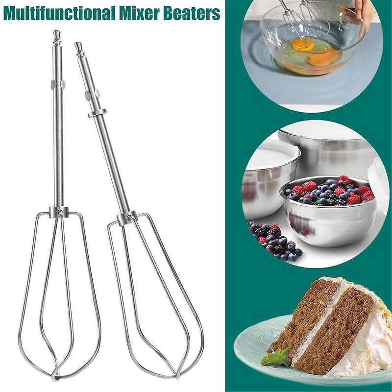 Hand Mixer Replacement Beaters for CHM Series Hand Mixer Parts, HM-50 HM-70, Electric Mixer Replacem