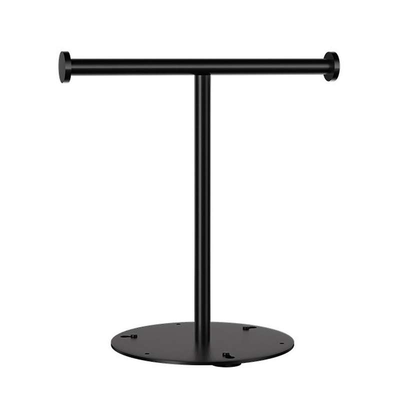 Hand Towel Holder Stand, L Shape Hand Towel Rack, Stable Free-Standing Towel Bar, Small Towel Ring S