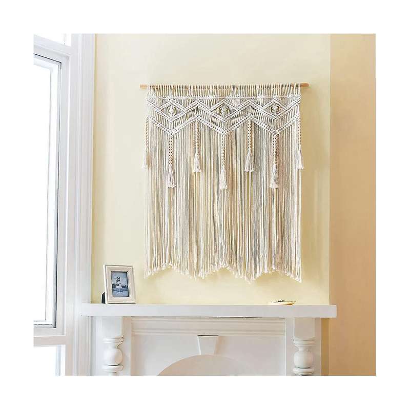 Hand Woven Bohemiantapestry Wall Hanging Tapestry Window Door Curtains Wedding Background Home Decor