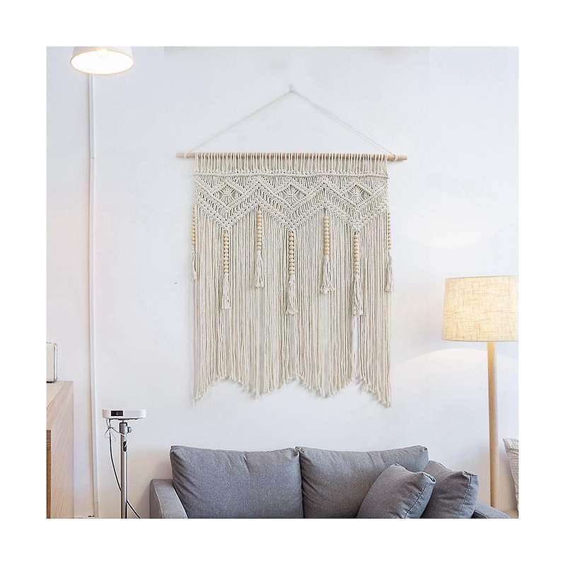 Hand Woven Bohemiantapestry Wall Hanging Tapestry Window Door Curtains Wedding Background Home Decor